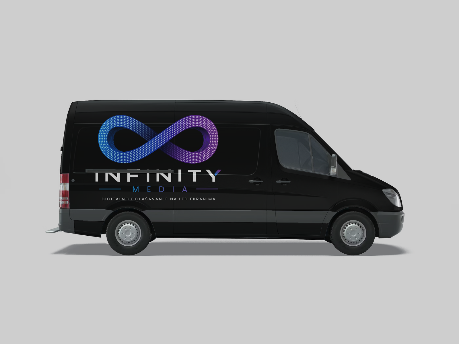 Infinity Media LED vozilo